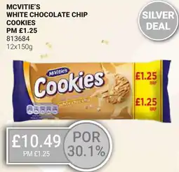 Bestway MCVITIE'S White chocolate chip cookies offer