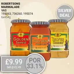 Bestway ROBERTSONS Marmalade offer