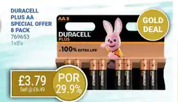 Bestway DURACELL Plus AA special offer offer