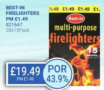 Bestway BEST-IN Firelighters offer