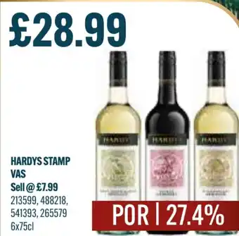 Bestway HARDYS STAMP offer