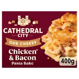 Asda Cathedral City Chicken & Bacon Pasta Bake 400g offer