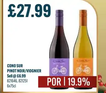 Bestway CONO SUR Pinot noir/viognier offer