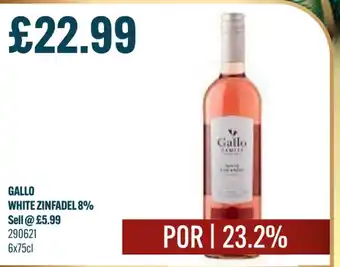 Bestway GALLO White zinfadel 8% offer