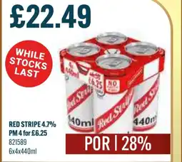 Bestway RED STRIPE 4.7% offer