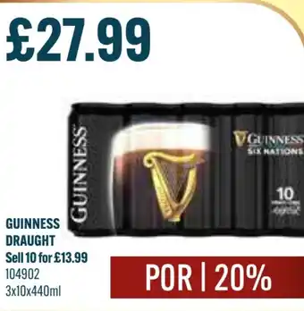 Bestway GUINNESS DRAUGHT offer