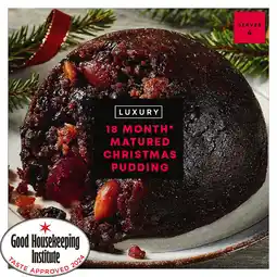 Iceland Iceland Luxury 18 Month Matured Christmas Pudding 400g offer