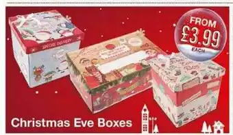 Poundstretcher Christmas Eve Boxes offer