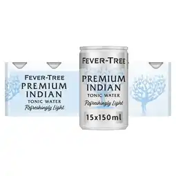 Sainsbury's Fever-Tree Light Tonic Water 15x150ml offer