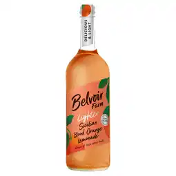 Sainsbury's Belvoir Farm Lighter Sicilian Blood Orange Lemonade 750ml offer