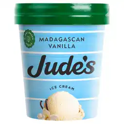 Sainsbury's Jude's Madagascan Vanilla Ice Cream 460ml offer