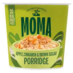 Morrisons Moma Apple Cinnamon & Brown Sugar Porridge Pot offer