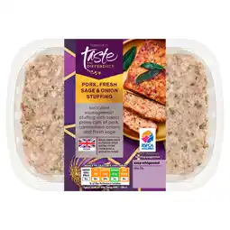 Sainsbury's Sainsbury's Pork, Fresh Sage & Onion Stuffing, Taste the Difference 330g offer