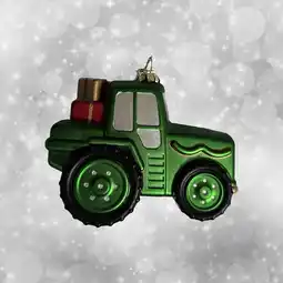 Morrisons Morrisons Hanging Green Tractor Decoration offer