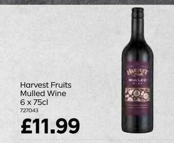 Bestway Harvest Fruits Mulled Wine offer