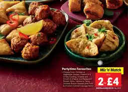 Lidl Partytime Favourites offer