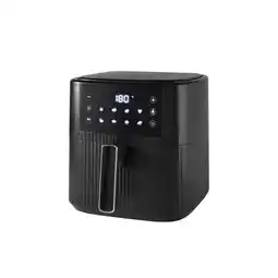 Asda George Home Black Textured 8 Litre Digital Air Fryer offer