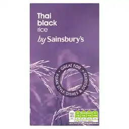 Sainsbury's Sainsbury's Thai Black Rice 500g offer