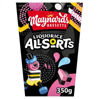 Asda Maynards Bassetts Liquorice Allsorts 350g offer