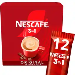 Iceland Nescafé 3 in 1 Original 12 x 16g (192g) offer