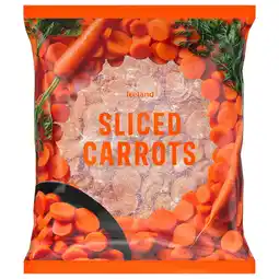Iceland Iceland Sliced Carrots 1.2kg offer