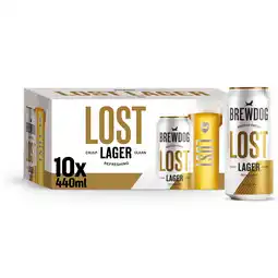 Iceland BrewDog Lost Planet First Lager 10 x 440ml offer