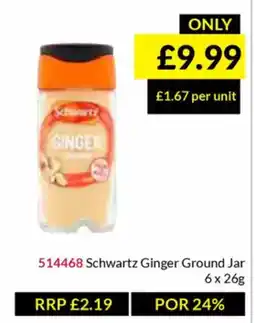 Musgrave MarketPlace Schwartz Ginger Ground Jar offer