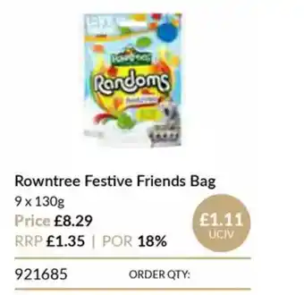 Musgrave MarketPlace Rowntree Festive Friends Bag offer