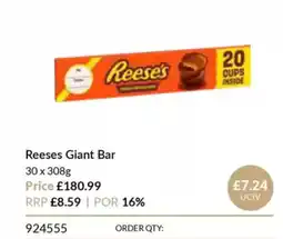 Musgrave MarketPlace Reeses Giant Bar offer