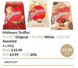 Musgrave MarketPlace Maltesers Truffles offer