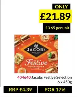 Musgrave MarketPlace Jacobs Festive Selection offer