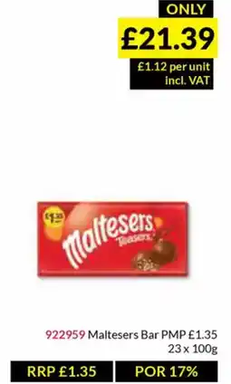 Musgrave MarketPlace Maltesers Bar offer