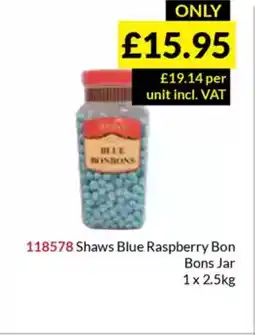 Musgrave MarketPlace Shaws Blue Raspberry Bon offer