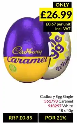 Musgrave MarketPlace Cadbury Egg Single offer