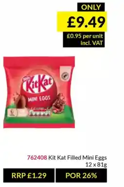 Musgrave MarketPlace Kit Kat Filled Mini Eggs offer