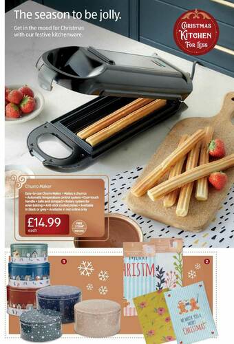 Aldi Churro Maker offer