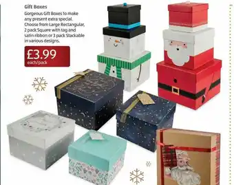 Aldi Gift Boxes offer