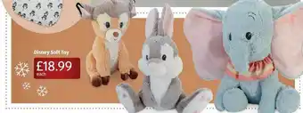 Aldi Disney Soft Toy offer