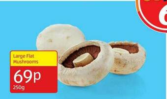 Aldi Large Flat Mushrooms offer
