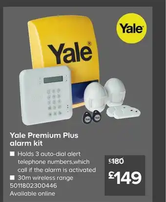 TradePoint Yale Premium Plus Alarm Kit offer