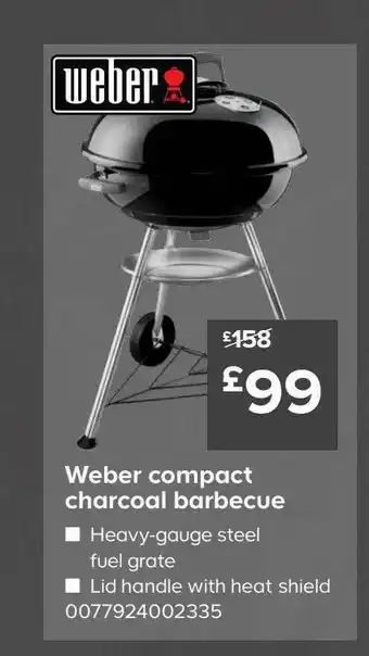 Weber Compact Charcoal Barbecue
