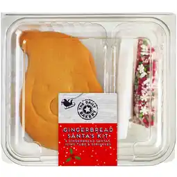 Iceland The Daily Bakery 4 Decorate Your Own Gingerbread Santas 179g offer