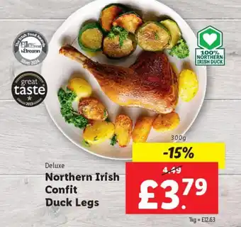 Lidl Deluxe Northern Irish Confit Duck Legs offer