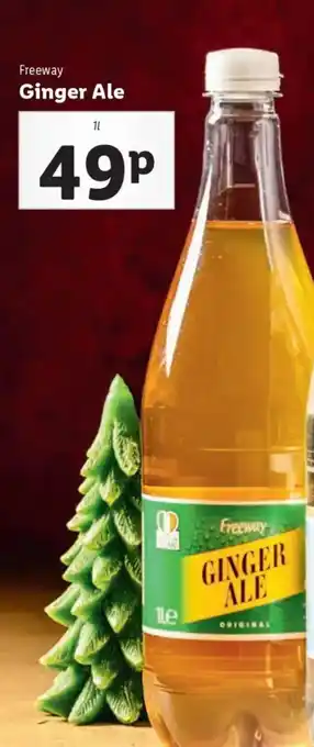 Lidl Freeway Ginger Ale offer