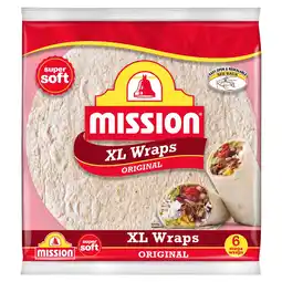 Morrisons Mission Original XL Tortilla Wraps offer