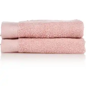 Asda George Home Dusky Pink 100% Cotton Face Cloth offer