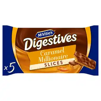 Morrisons McVitie's Milk Chocolate Caramel Millionaire Biscuit Slices Multipack offer