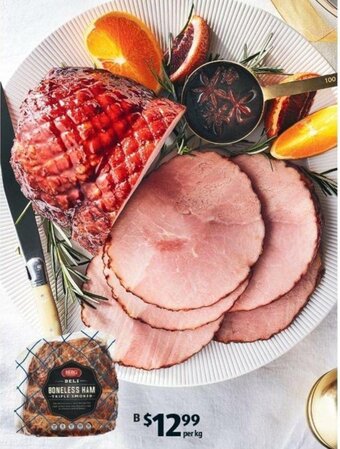 Aldi Triple Smoked Boneless Ham offer