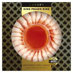 Iceland Iceland King Prawn Ring with Sweet Chilli Sauce 285g offer
