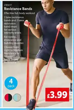 Lidl CRIVIT Resistance Bands offer